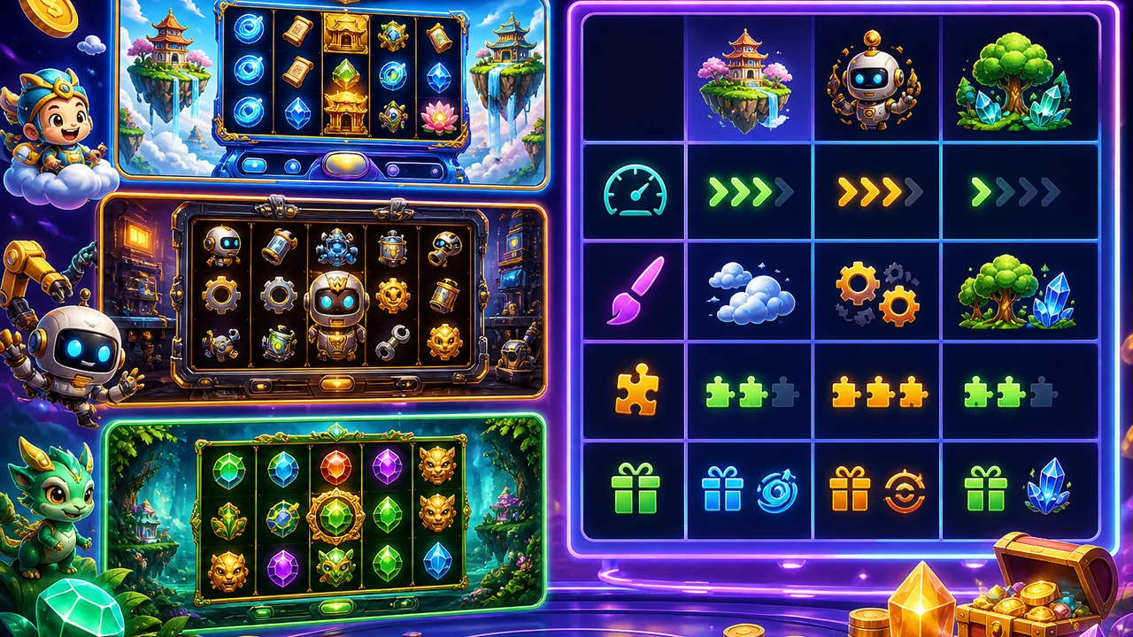 Chọn nhịp chơi và chủ đề yêu thích: cách chọn game slot bet88 phù hợp