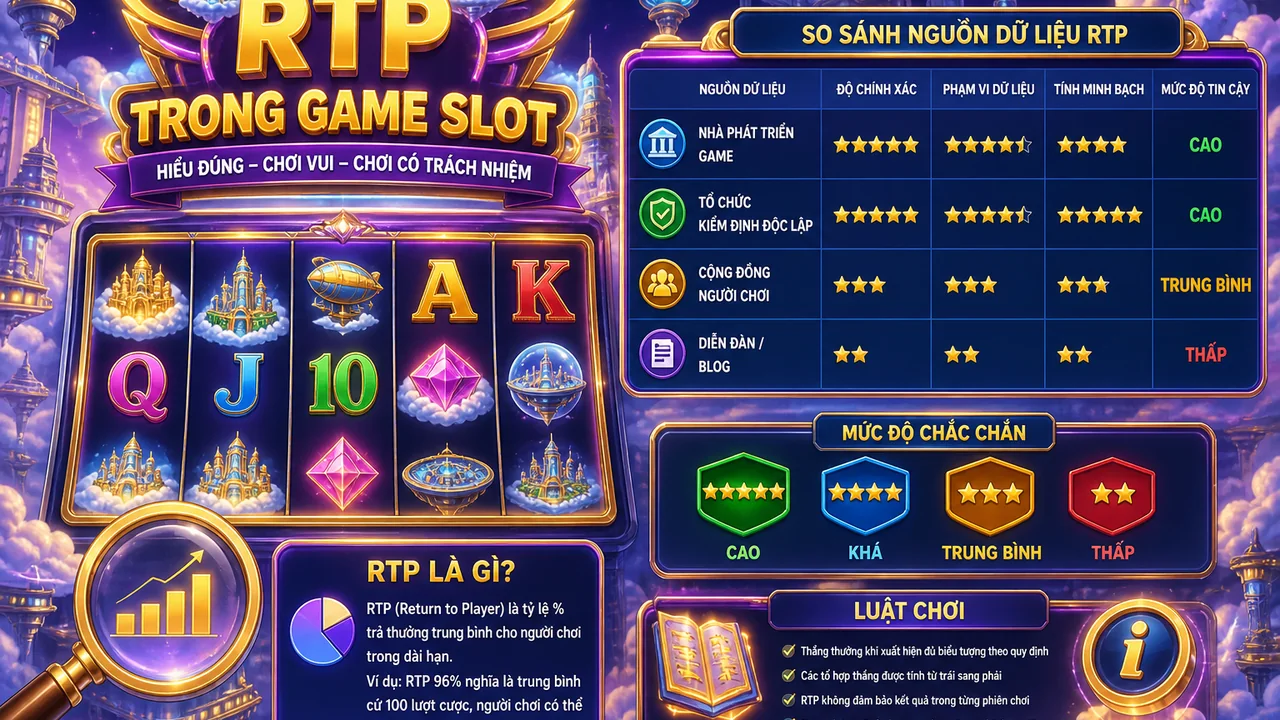Hiểu RTP và chọn slot theo phong cách chơi trên bet88